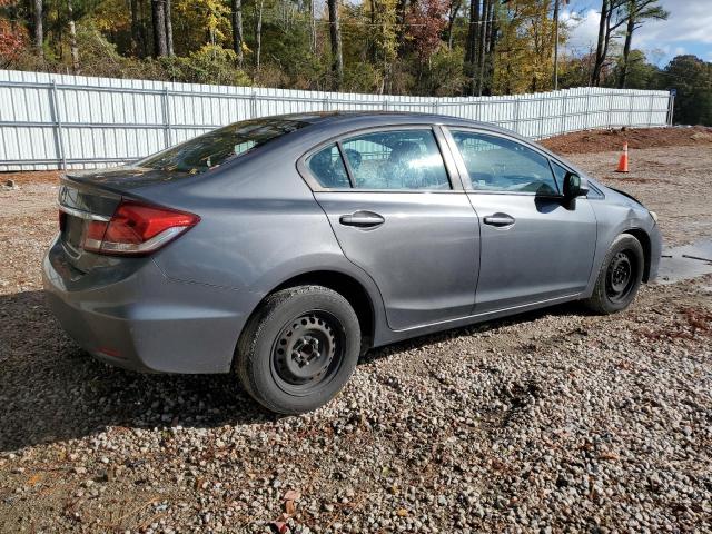 2HGFB2F55DH589682 - 2013 HONDA CIVIC LX GRAY photo 3