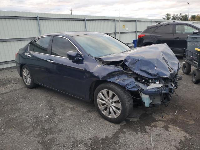 1HGCR2F71FA073658 - 2015 HONDA ACCORD EX BLUE photo 4