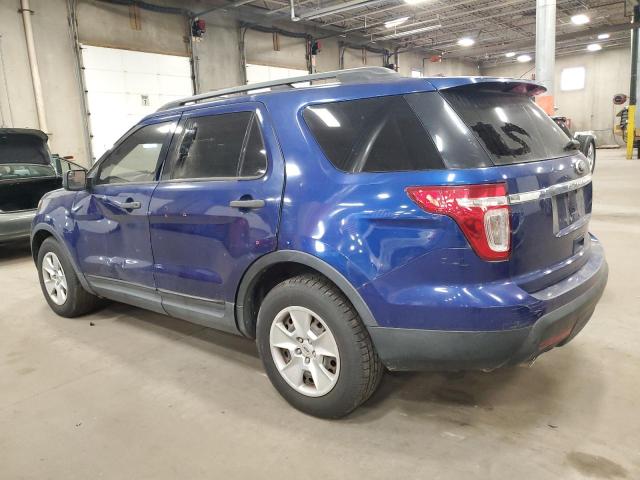 1FM5K7B89DGB93219 - 2013 FORD EXPLORER ლურჯი ფოტო 2