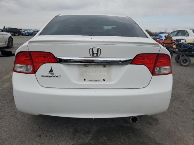 2HGFA1F65BH541845 - 2011 HONDA CIVIC LX-S WHITE photo 6