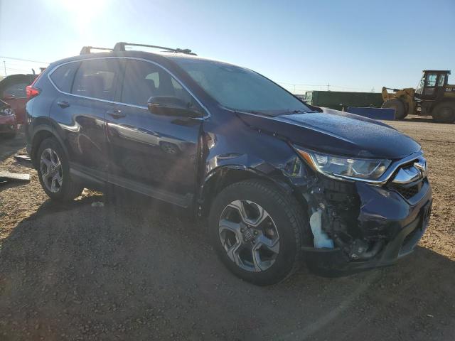 5J6RW2H50KL005244 - 2019 HONDA CR-V EX BLUE photo 4