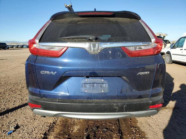 5J6RW2H50KL005244 - 2019 HONDA CR-V EX BLUE photo 6
