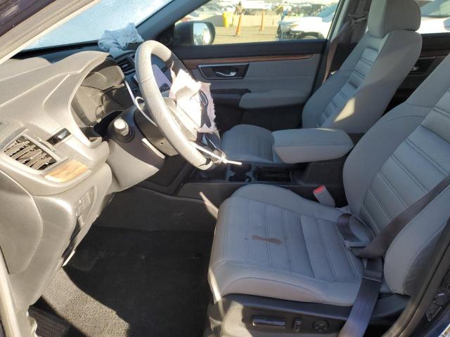 5J6RW2H50KL005244 - 2019 HONDA CR-V EX BLUE photo 7