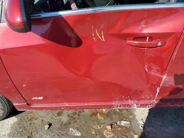 1G1PF5SC4C7153048 - 2012 CHEVROLET CRUZE LT RED photo 7