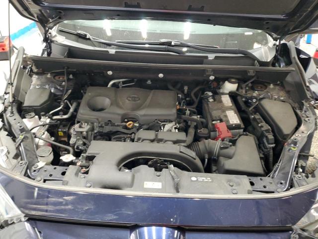 2T3P1RFV3MW164444 - 2021 TOYOTA RAV4 XLE BLUE photo 11