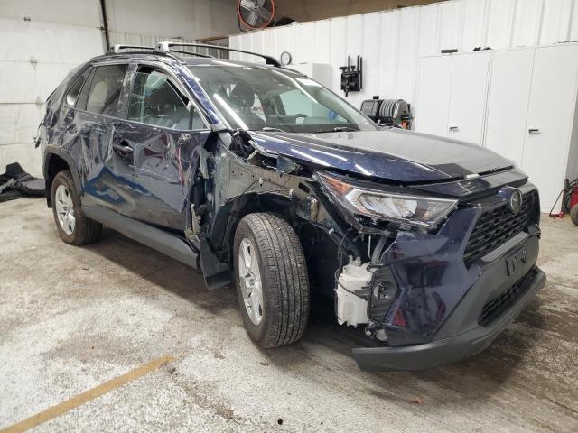 2T3P1RFV3MW164444 - 2021 TOYOTA RAV4 XLE BLUE photo 4