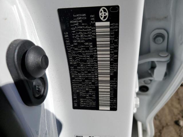 5YFB4MDE6RP170845 - 2024 TOYOTA COROLLA LE WHITE photo 12