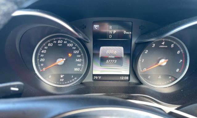 WDC0G4KB4JV099695 - 2018 MERCEDES-BENZ GLC 300 4MATIC WHITE photo 9