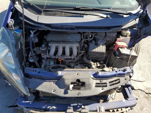 JHMGE882X9S031521 - 2009 HONDA FIT BLUE photo 11
