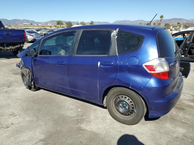 JHMGE882X9S031521 - 2009 HONDA FIT BLUE photo 2