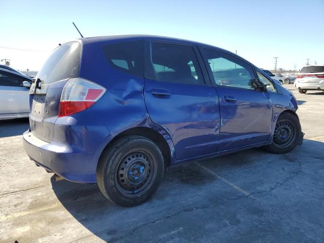 JHMGE882X9S031521 - 2009 HONDA FIT BLUE photo 3