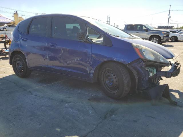JHMGE882X9S031521 - 2009 HONDA FIT BLUE photo 4