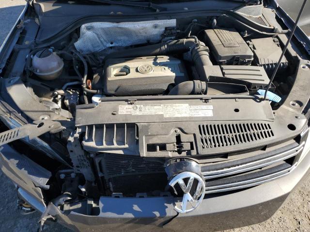WVGBV7AX2CW080008 - 2012 VOLKSWAGEN TIGUAN S GRAY photo 12