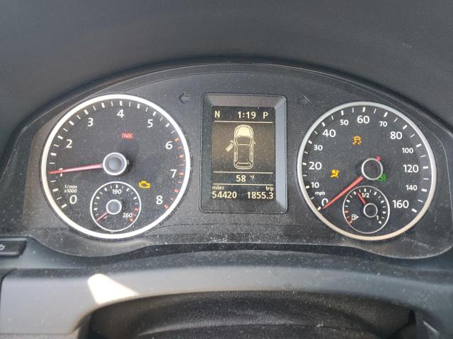 WVGBV7AX2CW080008 - 2012 VOLKSWAGEN TIGUAN S GRAY photo 9