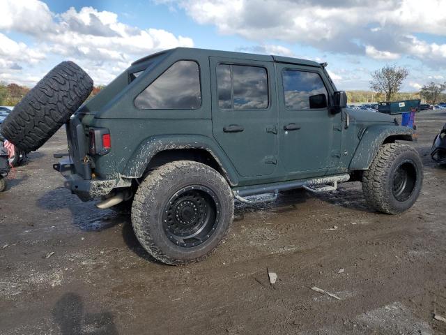 1C4HJXDG8JW165261 - 2018 JEEP WRANGLER SPORT 绿色 照片 3