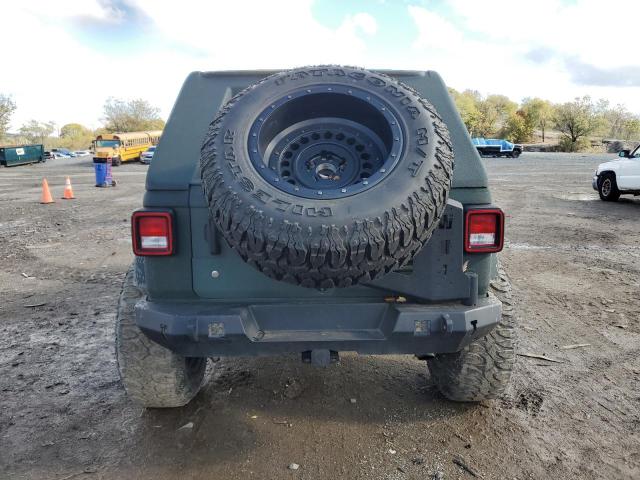 1C4HJXDG8JW165261 - 2018 JEEP WRANGLER SPORT 绿色 照片 6