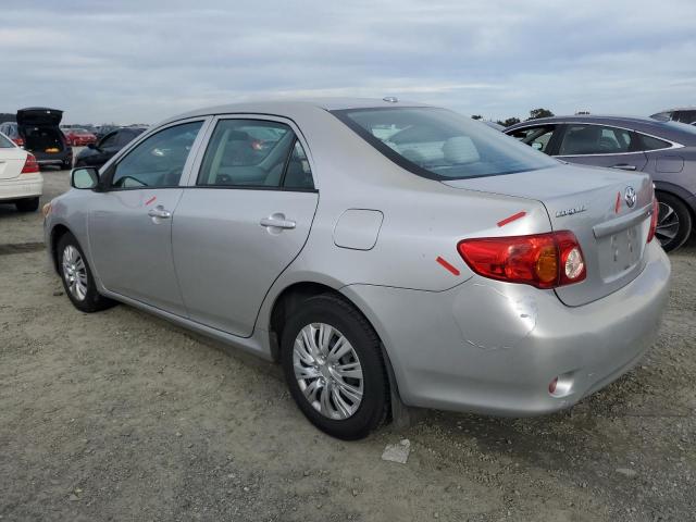 2T1BU4EE7AC414795 - 2010 TOYOTA COROLLA BASE SILVER photo 2