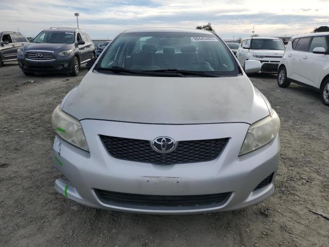 2T1BU4EE7AC414795 - 2010 TOYOTA COROLLA BASE SILVER photo 5