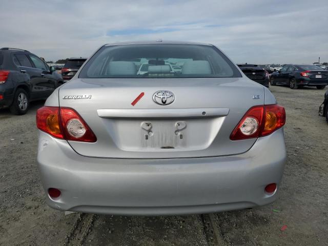 2T1BU4EE7AC414795 - 2010 TOYOTA COROLLA BASE SILVER photo 6
