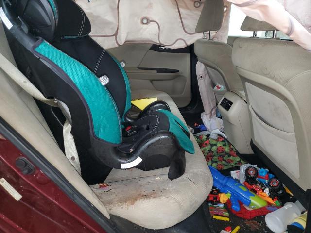 1HGCR2F72DA135873 - 2013 HONDA ACCORD EX BURGUNDY photo 10