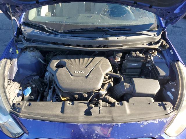 KMHCT4AEXCU220907 - 2012 HYUNDAI ACCENT GLS ლურჯი ფოტო 11