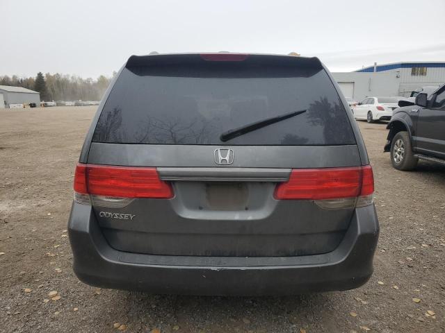 5FNRL3H61AB506125 - 2010 HONDA ODYSSEY EXL GRAY photo 6