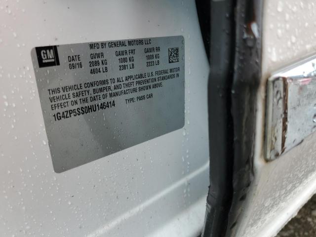 1G4ZP5SS0HU146414 - 2017 BUICK LACROSSE ESSENCE WHITE photo 12