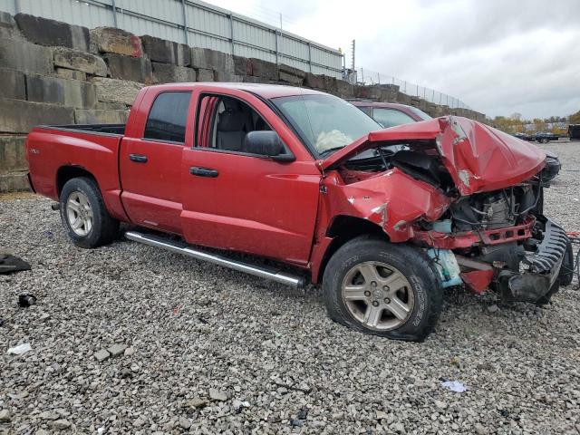 1D7HW38P69S810633 - 2009 DODGE DAKOTA SXT წითელი ფოტო 4