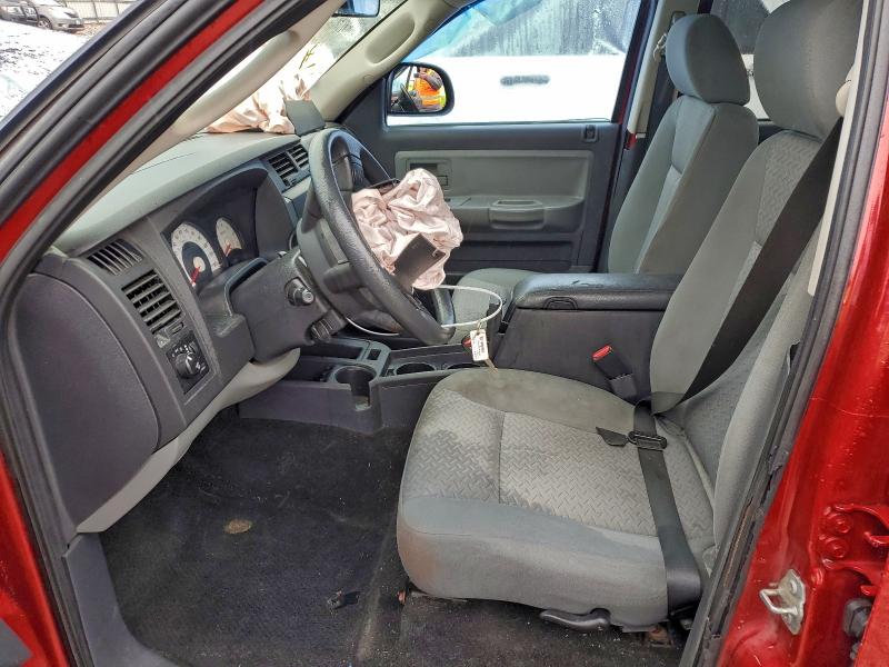 1D7HW38P69S810633 - 2009 DODGE DAKOTA SXT წითელი ფოტო 7