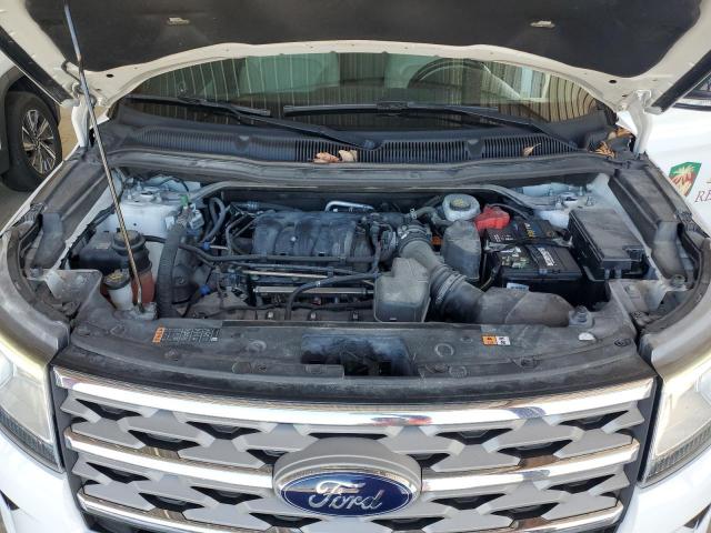 1FM5K7D85JGB63398 - 2018 FORD EXPLORER XLT Ақ фото 12