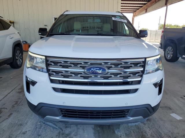 1FM5K7D85JGB63398 - 2018 FORD EXPLORER XLT Ақ фото 5