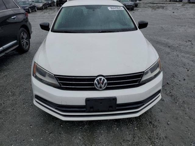 3VW2K7AJ5FM315155 - 2015 VOLKSWAGEN JETTA BASE WHITE photo 5
