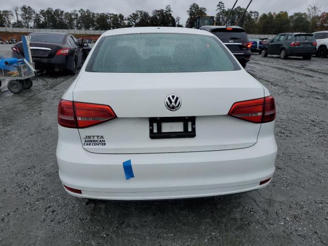 3VW2K7AJ5FM315155 - 2015 VOLKSWAGEN JETTA BASE WHITE photo 6