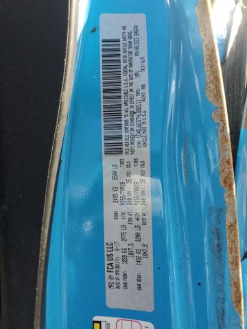 1C4BJWEG7HL682111 - 2017 JEEP WRANGLER U SAHARA BLUE photo 12