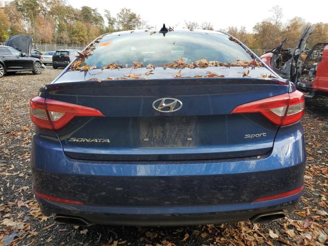 5NPE34AF9HH585800 - 2017 HYUNDAI SONATA SPORT BLUE photo 6