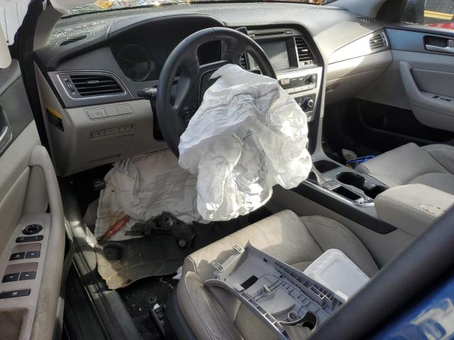 5NPE34AF9HH585800 - 2017 HYUNDAI SONATA SPORT BLUE photo 8