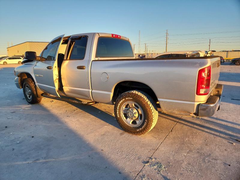 3D7KA286X3G753678 - 2003 DODGE RAM 2500 ST SILVER photo 2