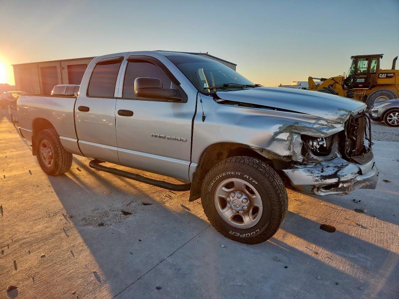 3D7KA286X3G753678 - 2003 DODGE RAM 2500 ST SILVER photo 4