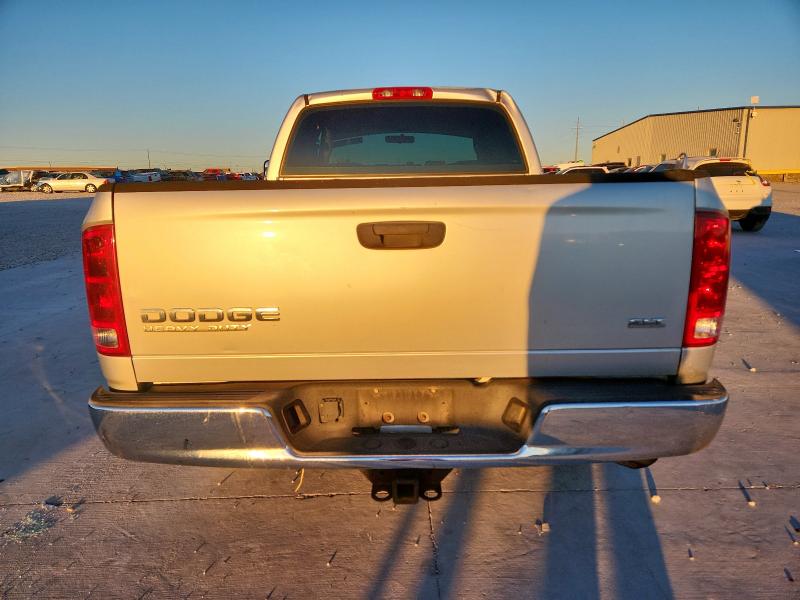 3D7KA286X3G753678 - 2003 DODGE RAM 2500 ST SILVER photo 6
