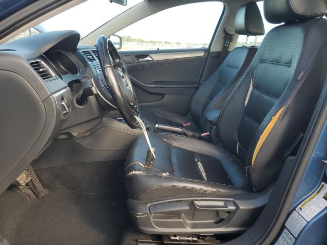 3VWD07AJ3FM414376 - 2015 VOLKSWAGEN JETTA SE BLUE photo 7