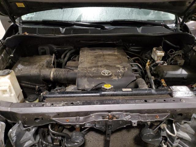 5TFUW5F14CX248762 - 2012 TOYOTA TUNDRA DOUBLE CAB SR5 GRAY photo 11