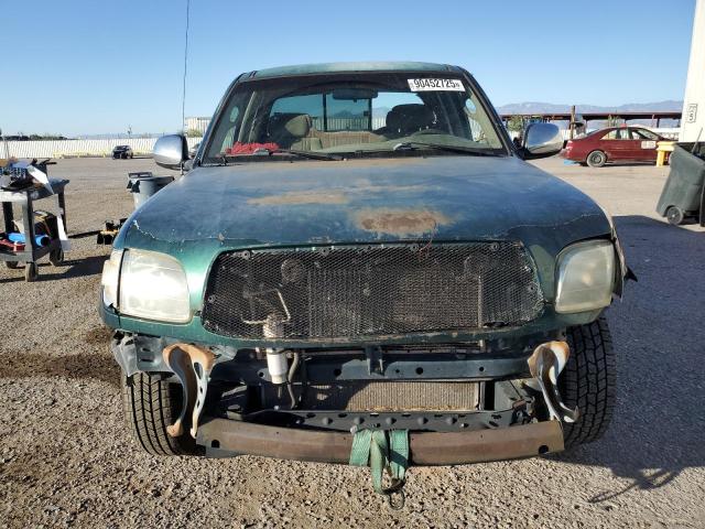 5TBRT3413YS078938 - 2000 TOYOTA TUNDRA ACCESS CAB Zielony zdjęcie 5
