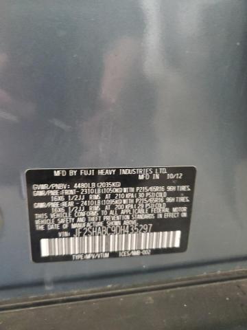 JF2SHABC9DH435297 - 2013 SUBARU FORESTER 2.5X 蓝色 照片 14