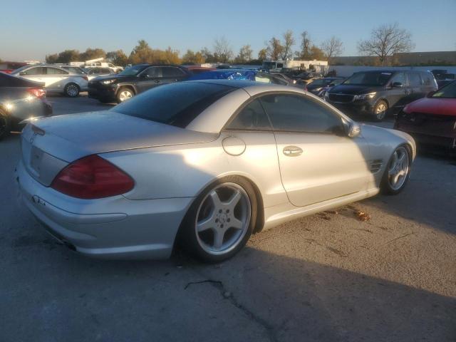 WDBSK75F43F016291 - 2003 MERCEDES-BENZ SL 500R SILVER photo 3