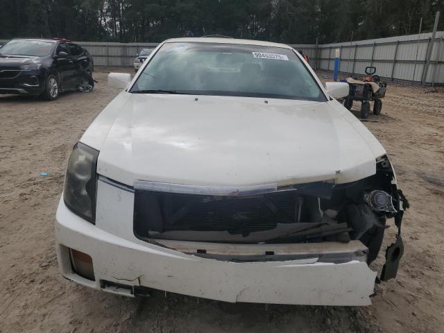 1G6DP567750141057 - 2005 CADILLAC CTS HI FEATURE V6 WHITE photo 5