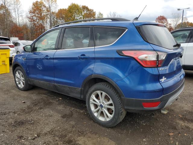 1FMCU9HD7JUC43453 - 2018 FORD ESCAPE SEL BLUE photo 2