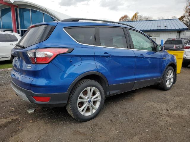 1FMCU9HD7JUC43453 - 2018 FORD ESCAPE SEL BLUE photo 3