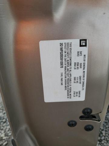 2G1WF52E839103670 - 2003 CHEVROLET IMPALA 棕色 照片 12