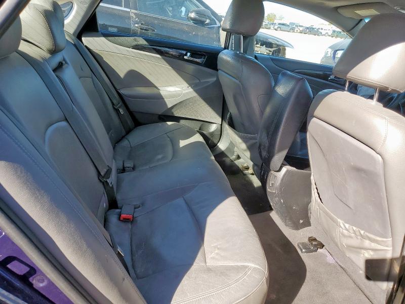 5NPEC4AC2BH106016 - 2011 HYUNDAI SONATA SE BLUE photo 10