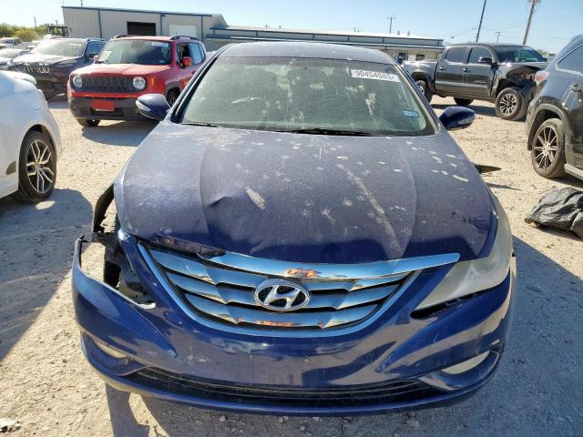 5NPEC4AC2BH106016 - 2011 HYUNDAI SONATA SE BLUE photo 5